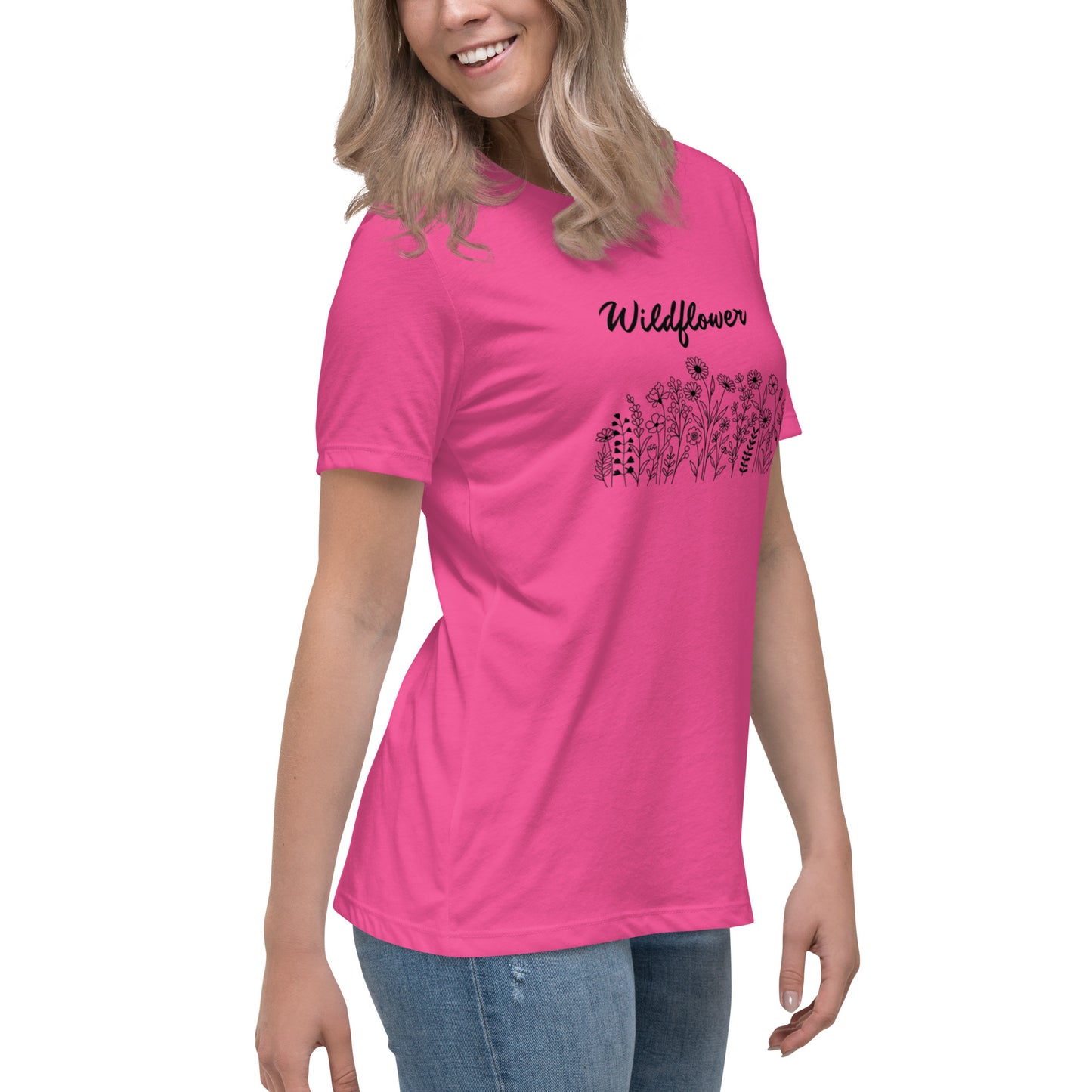 Wildflower - Women's Relaxed T-Shirt