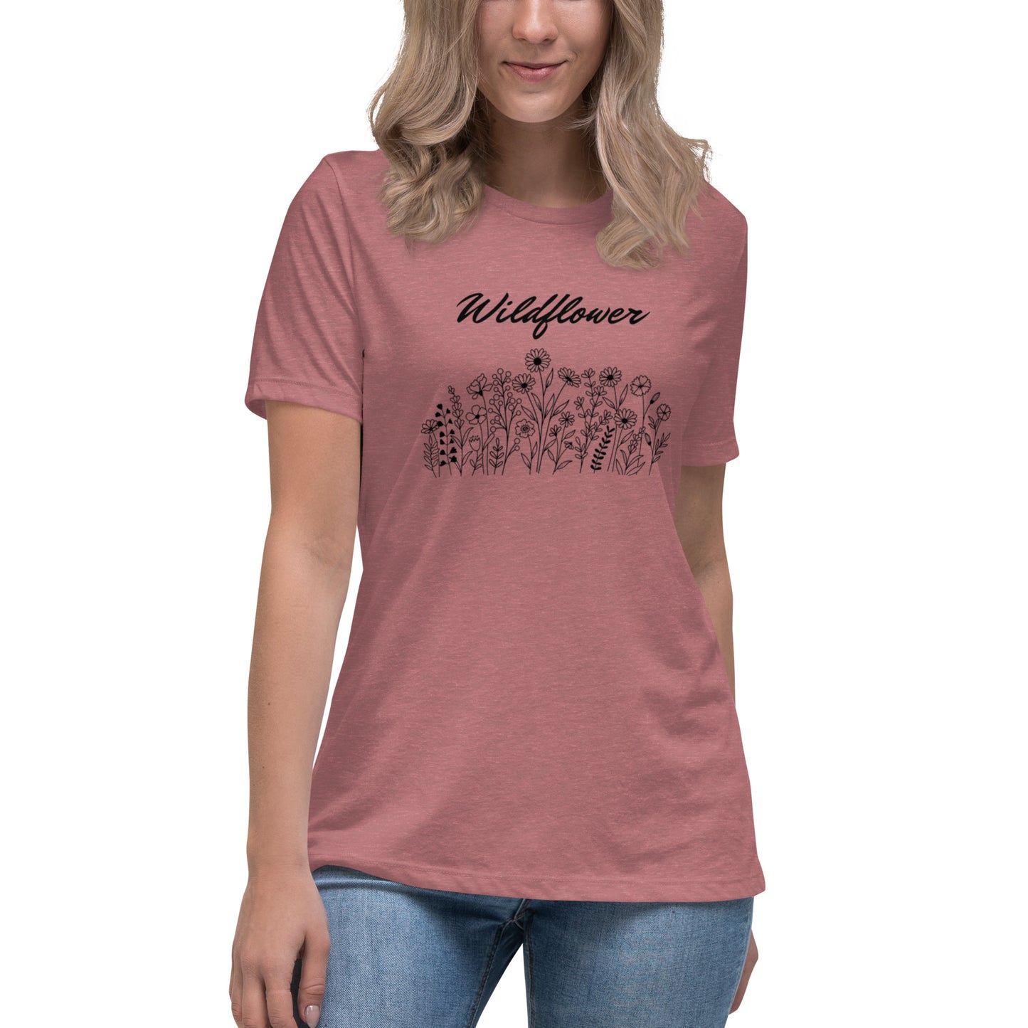 Wildflower - Women's Relaxed T-Shirt