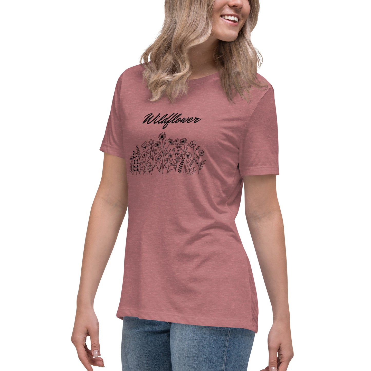 Wildflower - Women's Relaxed T-Shirt