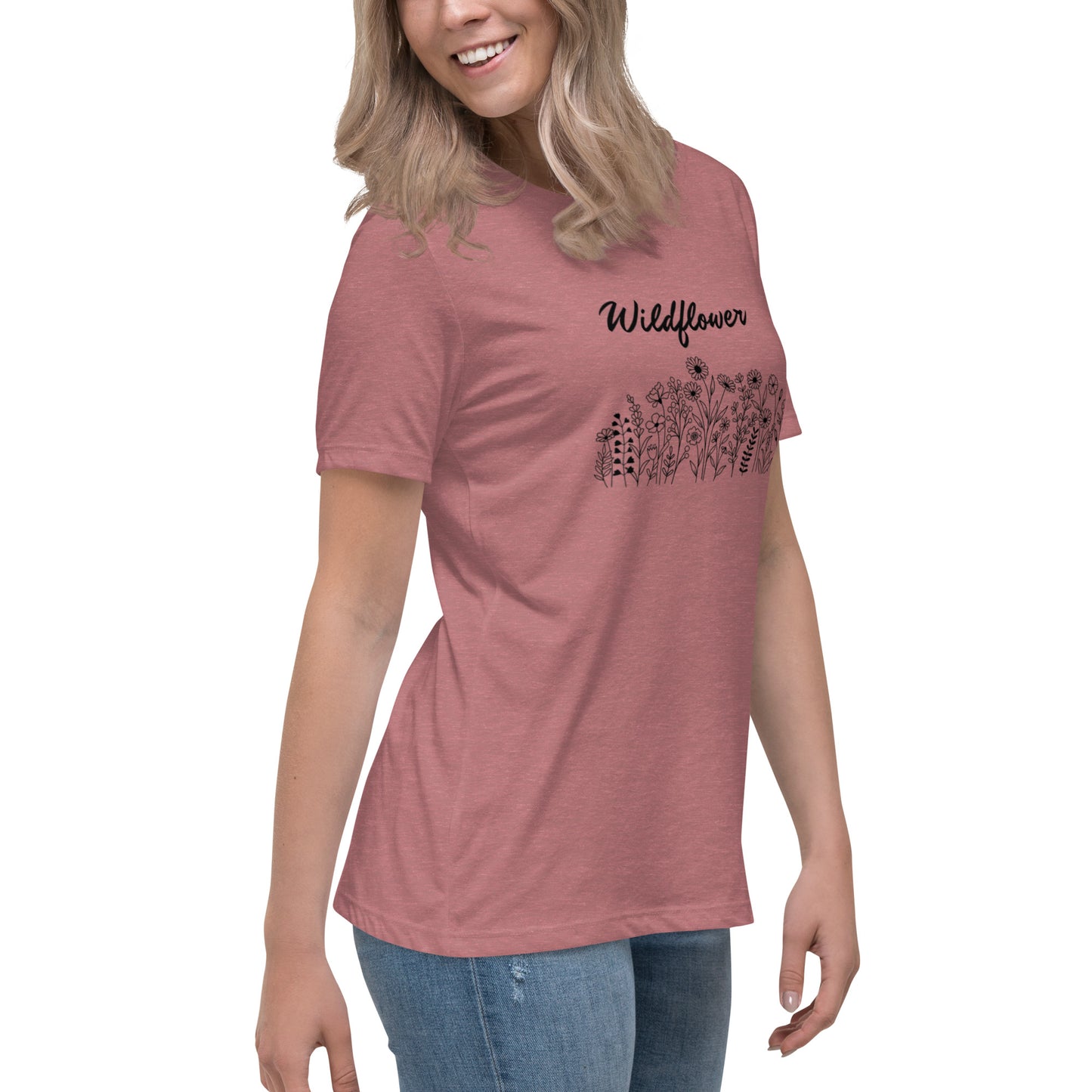 Wildflower - Women's Relaxed T-Shirt