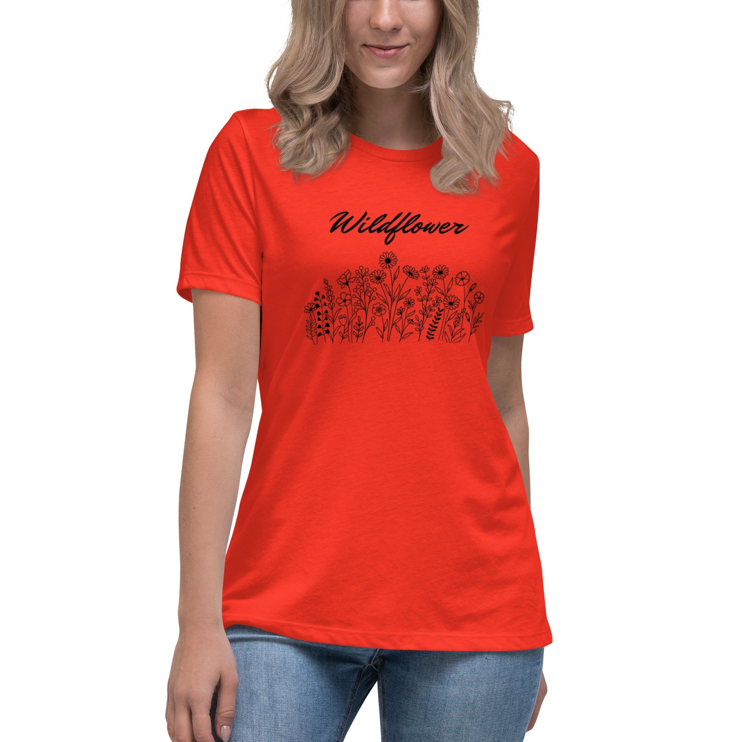 Wildflower - Women's Relaxed T-Shirt